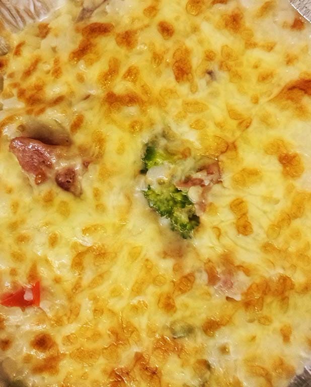 奶油培根燉飯焗烤