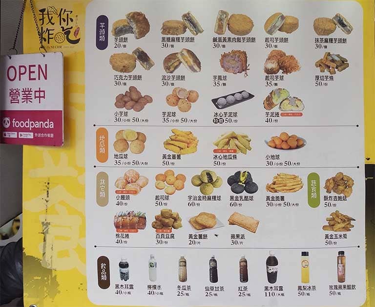 圖示菜單