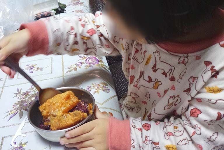 紫米飯糰