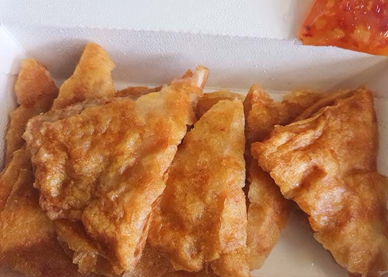 月亮蝦餅