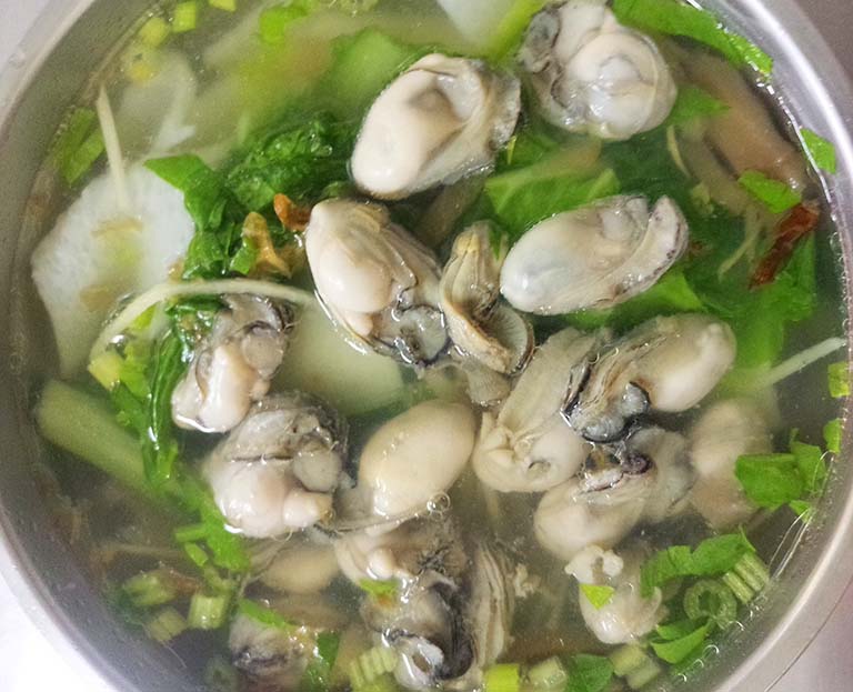 蚵仔湯粄條