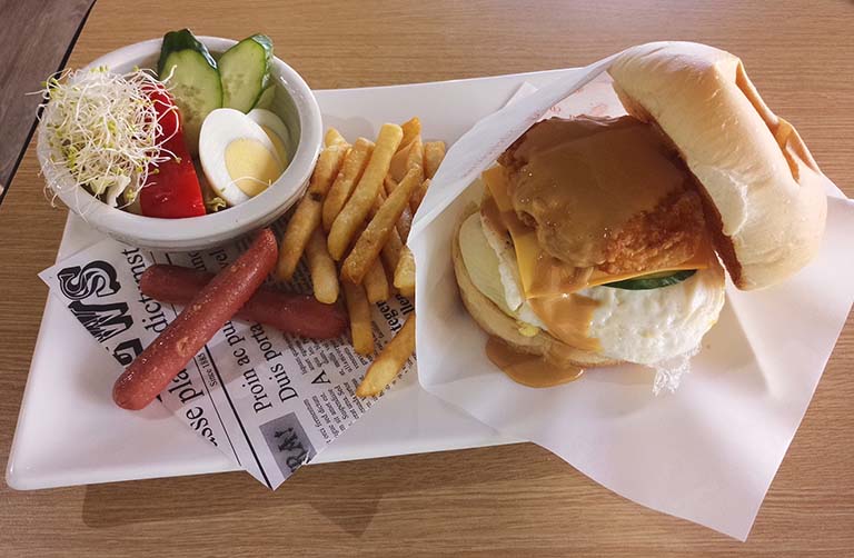 雞腿堡套餐