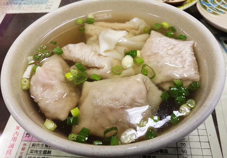 無餓不座 鮮肉餛飩湯