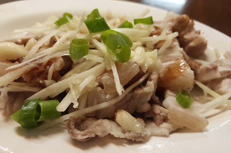 蒜泥白肉