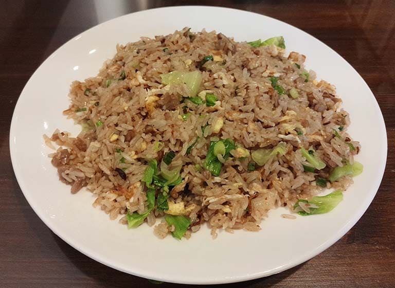 生牛肉炒飯