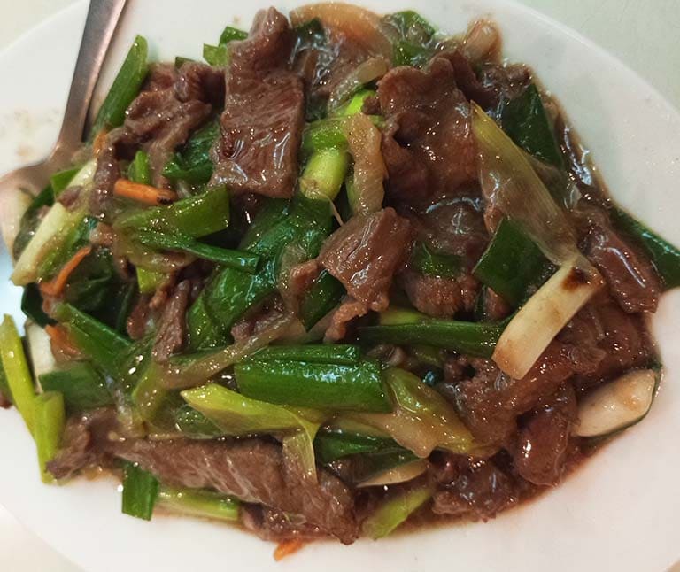 蔥爆牛肉