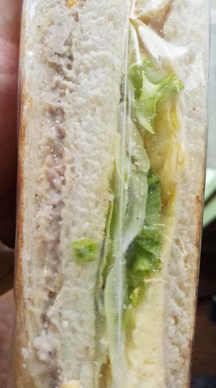 鮪魚玉米蛋碳烤吐司