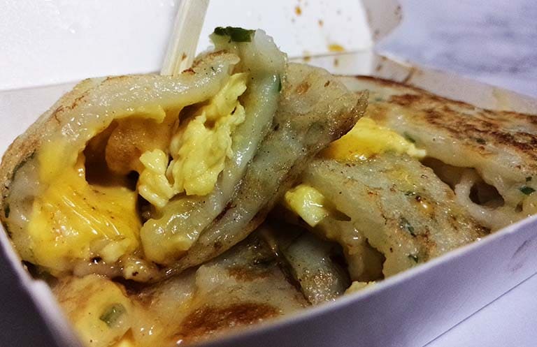 起司粉漿蛋餅