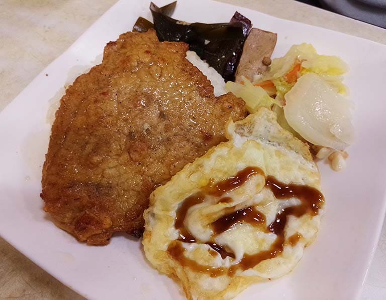 香煎豬排飯