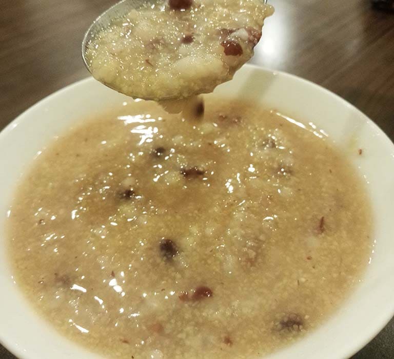紅豆小米粥