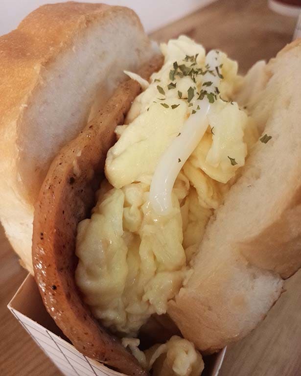 醬燒豬排歐姆蛋土司