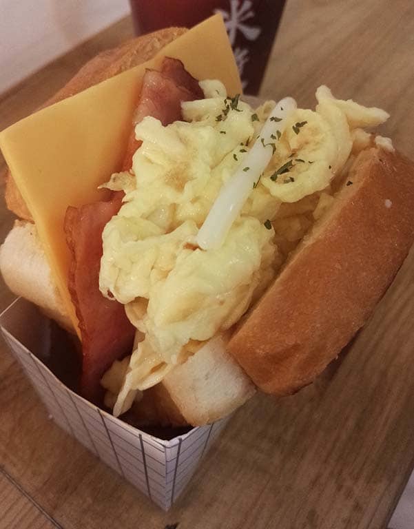 培根起司歐姆蛋吐司