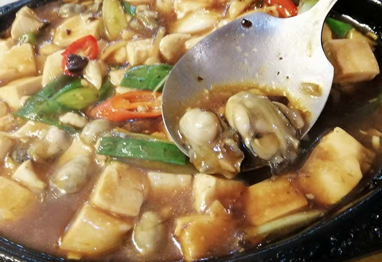 鮮蚵豆腐
