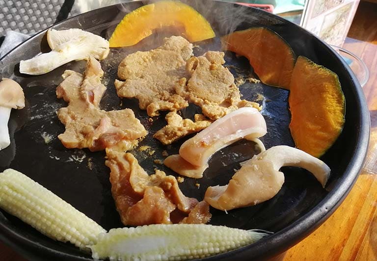 秘製醬汁陶板燒