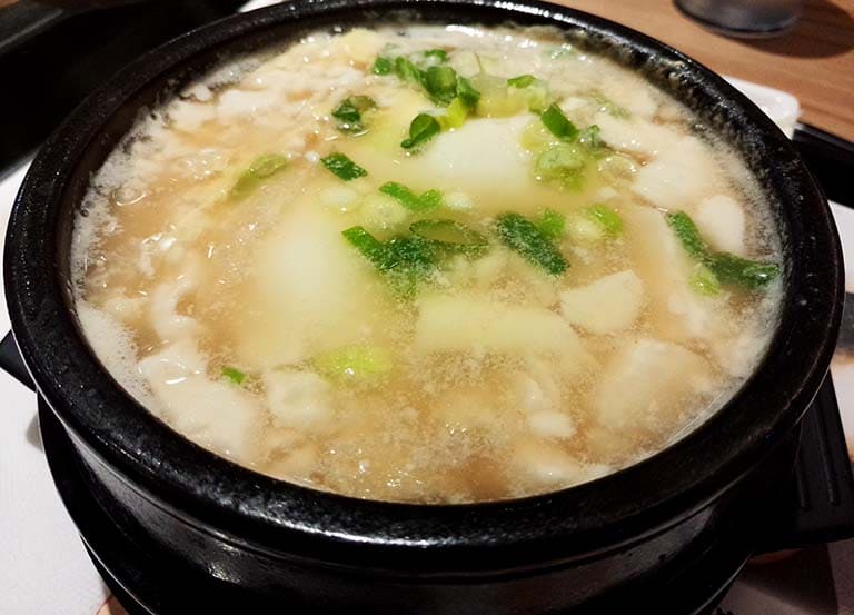 蛤蠣純豆腐火鍋