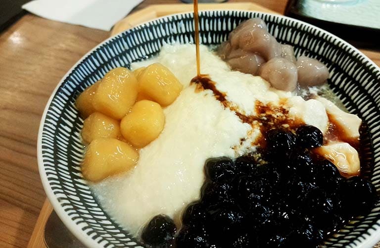 日式鹽鹵豆花