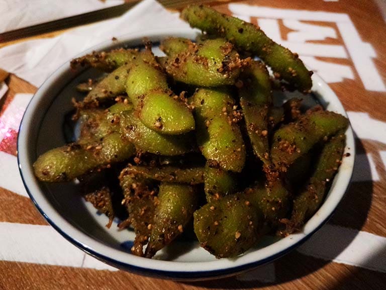 椒香毛豆